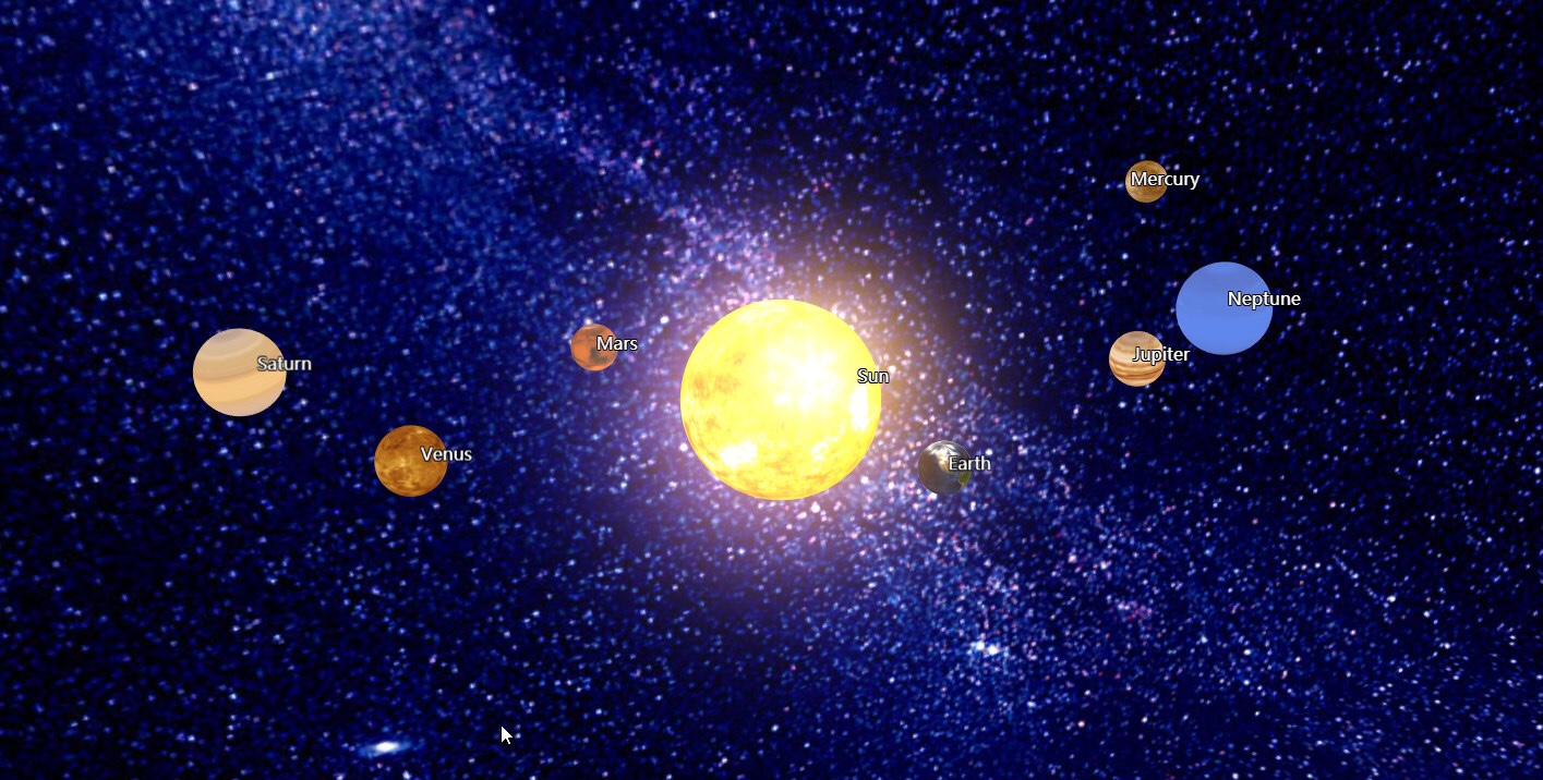 案例：threejs webgl 3D網(wǎng)頁版銀河系展示