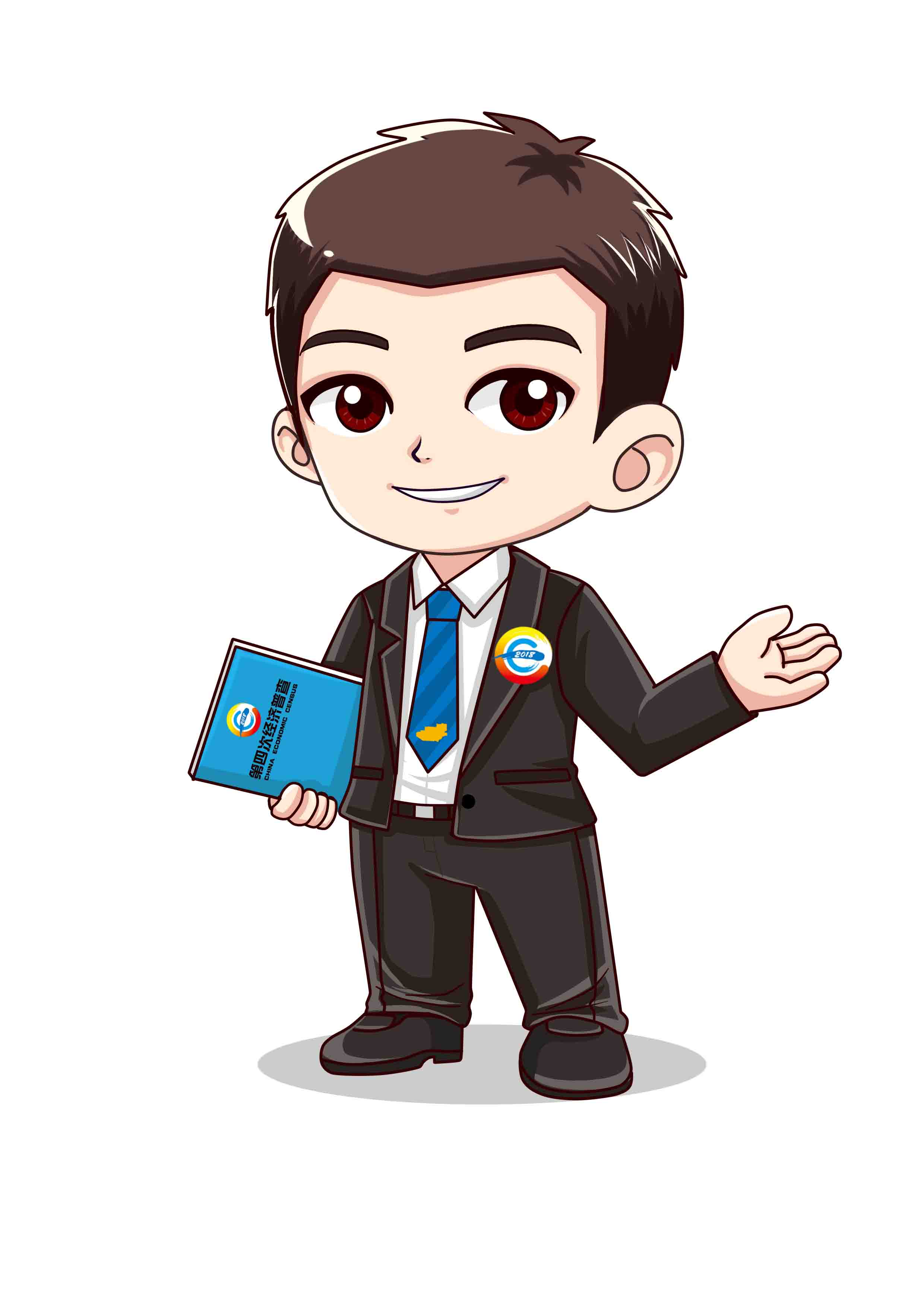 卡通吉祥物ip形象ip延展微信表情包手绘人物动物设计-猪八戒网